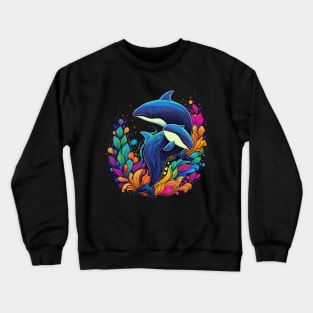 Orca Mothers Day Crewneck Sweatshirt